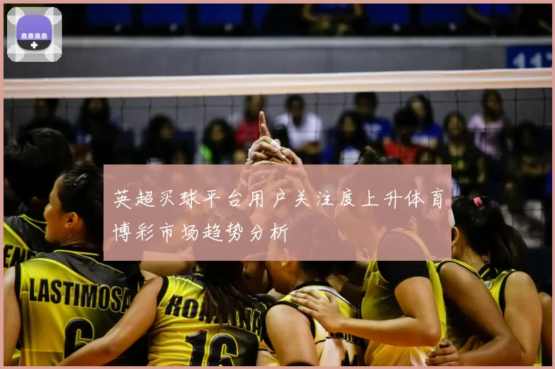 英超买球平台用户关注度上升体育博彩市场趋势分析